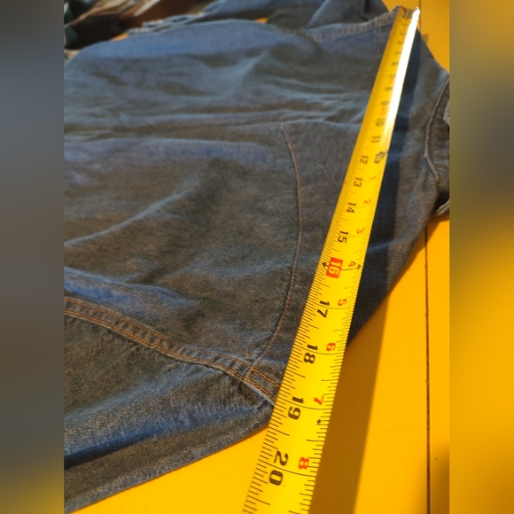 Vintage Wrangler Snap Long Sleeve Men's Shirt L X-long tails 17 x 36 pearl white - Picture 12 of 13